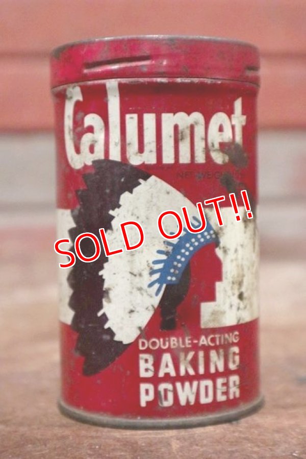 画像1: dp-200101-16 Calumet / Vintage Baking Powder Can