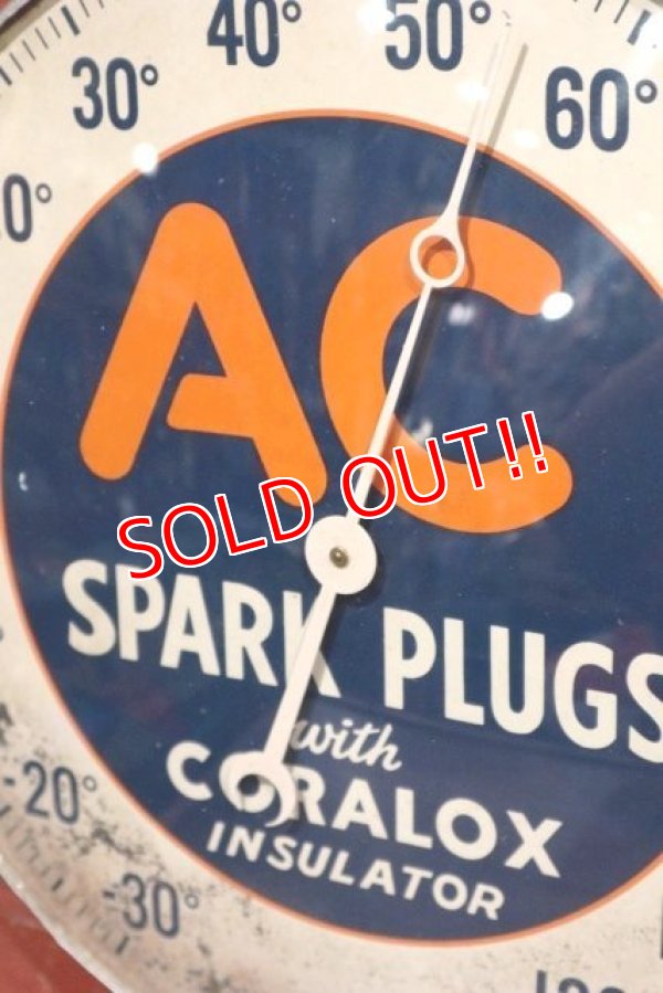画像2: nt-200130-01 AC Spark Plugs / 1940's-early 1950's Thermometer