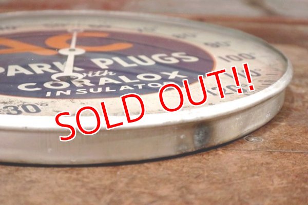 画像7: nt-200130-01 AC Spark Plugs / 1940's-early 1950's Thermometer