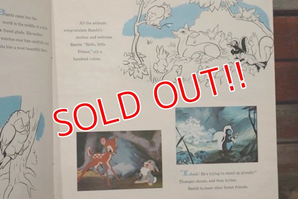 画像3: ct-191211-65 Bambi / 1960's Record and Book