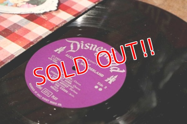 画像9: ct-191211-66 Alice in Wonderland / 1960's Record and Book