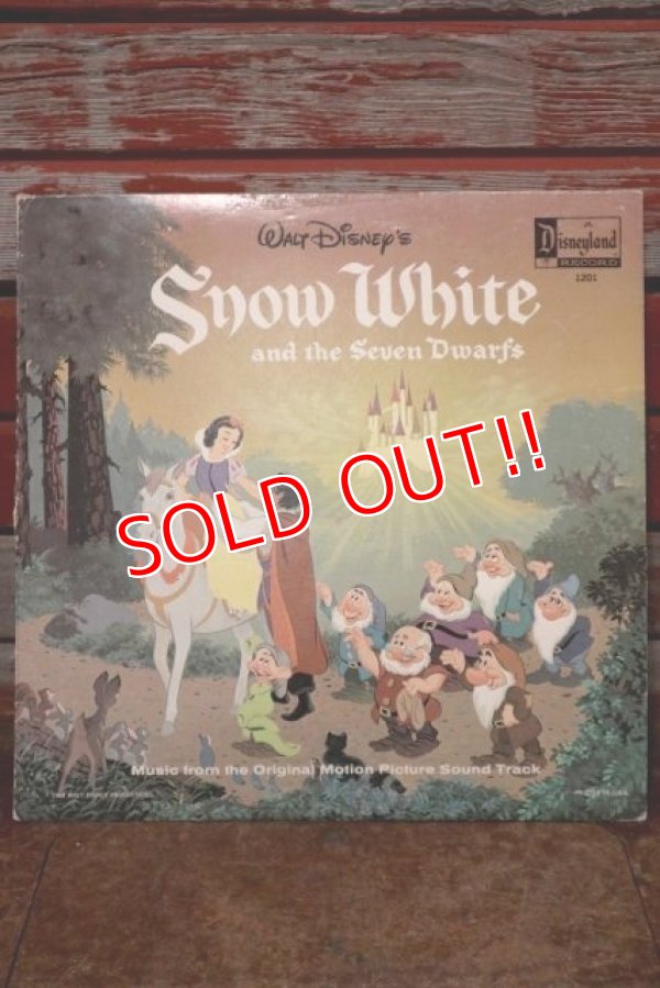 画像1: ct-191211-72 Snow White and the Seven Dwarfs / 1960's Record