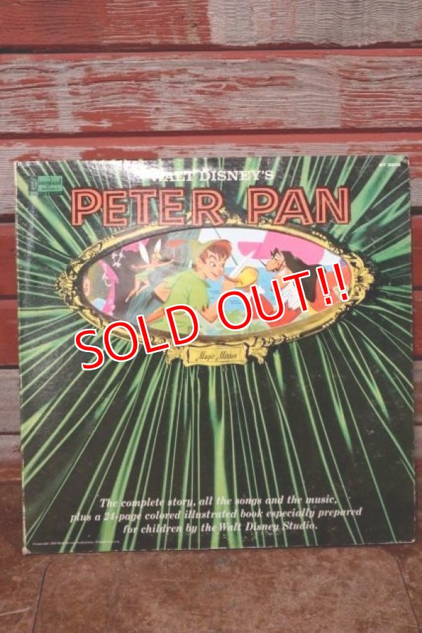 画像2: ct-191211-67 Peter Pan / 1960's Record and Book