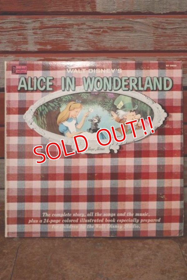 画像2: ct-191211-66 Alice in Wonderland / 1960's Record and Book