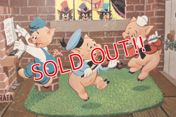 画像2: ct-191211-69 3 LITTLE PIGS / 1960's Record