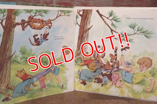 画像8: ct-191211-73 Winnie the Pooh and the honey tree 1970's Record & Book