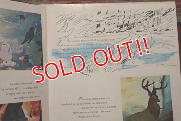 画像6: ct-191211-65 Bambi / 1960's Record and Book