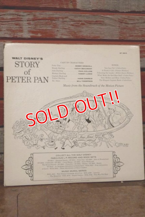 画像7: ct-191211-67 Peter Pan / 1960's Record and Book