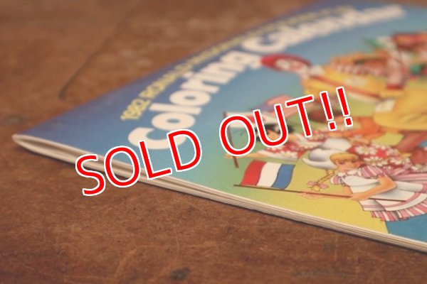 画像10: ct-200101-26 McDonald's / 1982 Coloring Calendar