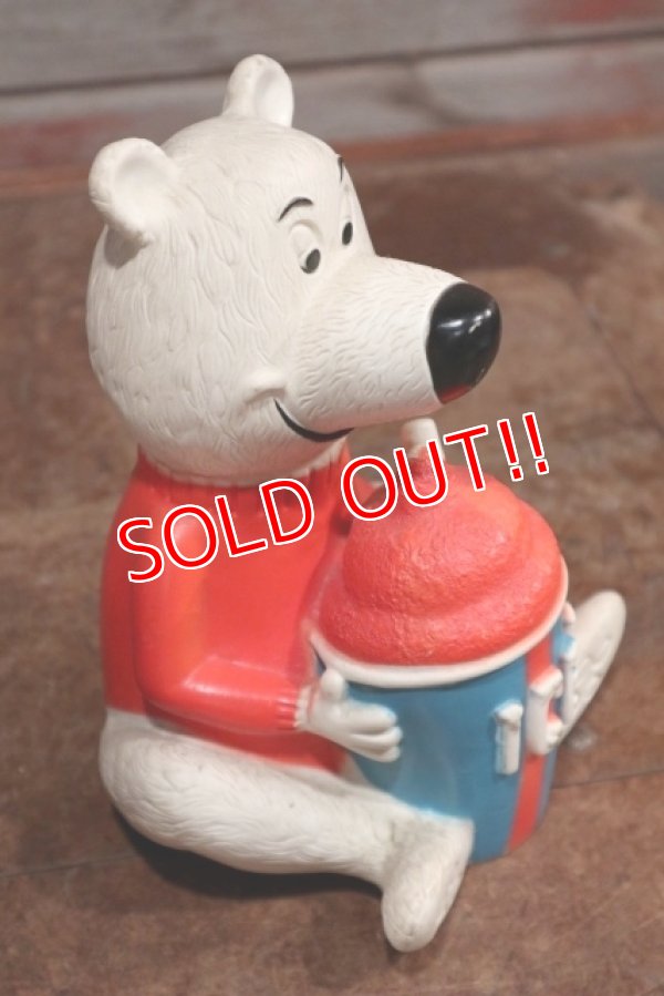 画像5: ct-200201-03 Icee Bear / 1970'sSoft Vinyl Coin Bank