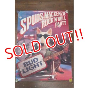 画像: ct-200201-21 BUD LIGHT / Spuds Mackenzie 1987 Poster
