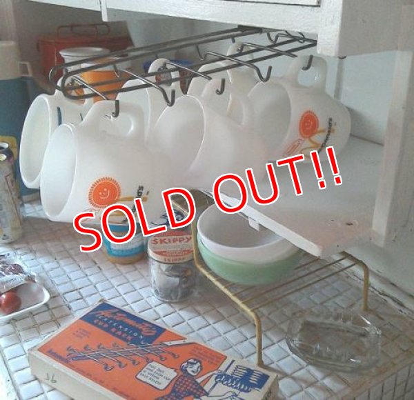 画像11: dp-200201-04 Vintage Automatic Extention Cup Rack