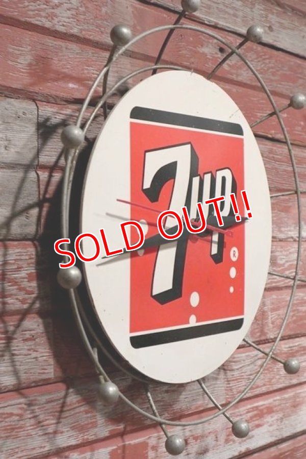 画像3: dp-200201-02 7up / 1950's Wall Clock