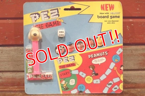 画像1: pz-160901-151 Snoopy / 1990's PEZ Dispenser & Board Game