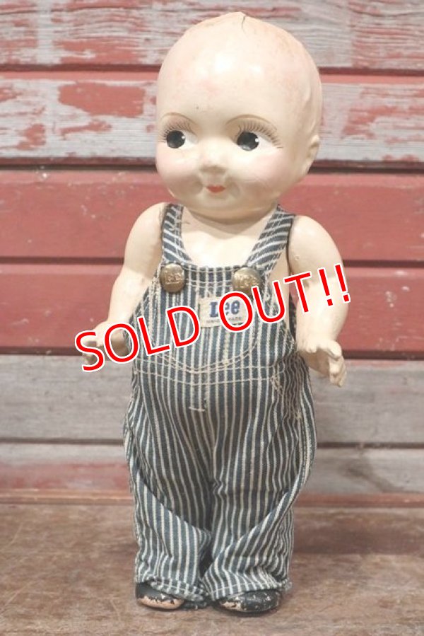 画像1: ct-200201-37 Buddy Lee / 1930's Hickory Overalls Doll