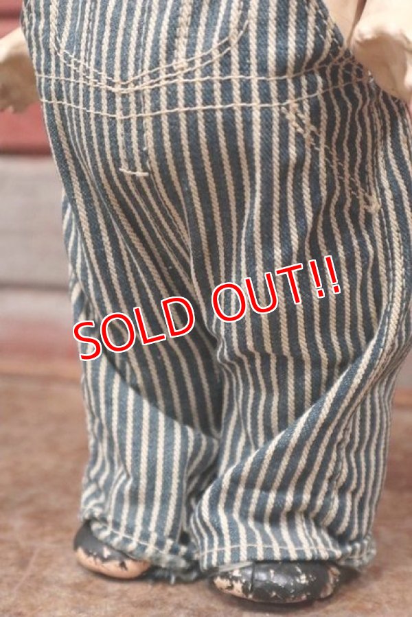 画像3: ct-200201-37 Buddy Lee / 1930's Hickory Overalls Doll