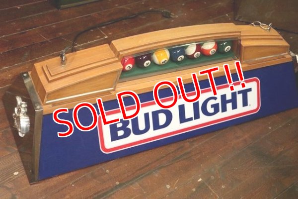 画像2: dp-200101-05 BUD LIGHT / 1980's Pool Light