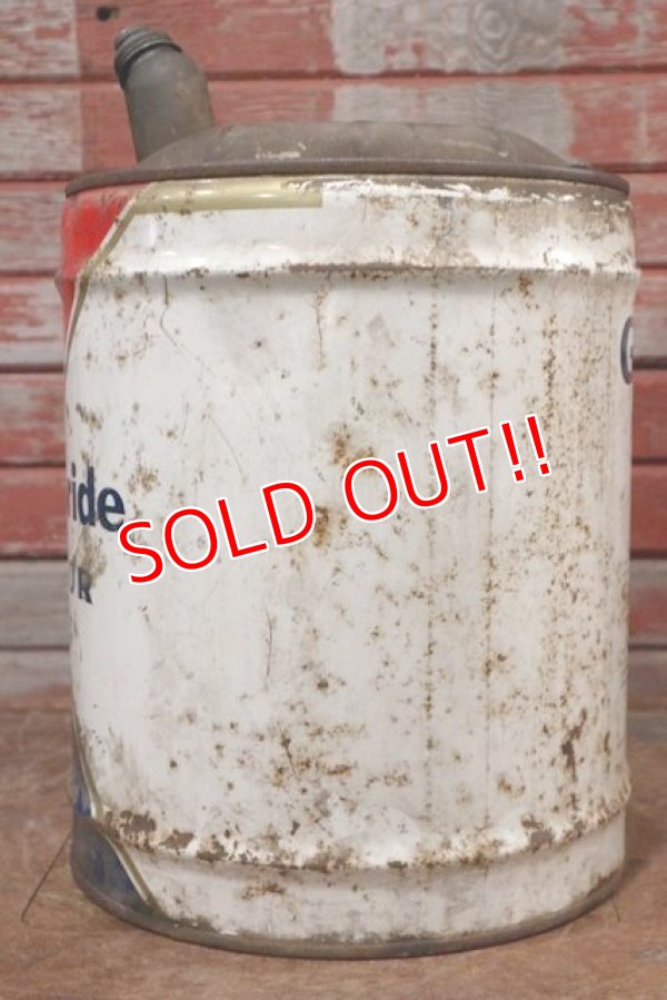 画像6: dp-200201-25 Gulfpride / 1960's 5 Gallons Motor Oil Can