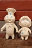 画像1: ct-200201-46 Pillsbury / Poppin' Fresh & Poppie Fresh 1970's Soft Vinyl Doll