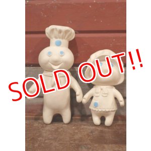 画像: ct-200201-46 Pillsbury / Poppin' Fresh & Poppie Fresh 1970's Soft Vinyl Doll