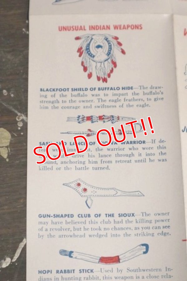 画像3: dp-200201-37 LEVI'S / 1950's Booklet "Western Indian Lore"