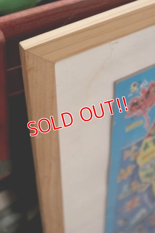 画像10: ct-200101-53 Walt Disney's / 1960's Pictorial Map Puzzle