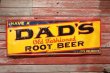 画像2: dp-190605-04 DAD'S ROOT BEER / 1950's Metal Sign
