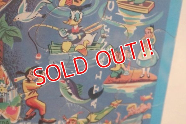 画像8: ct-200101-53 Walt Disney's / 1960's Pictorial Map Puzzle