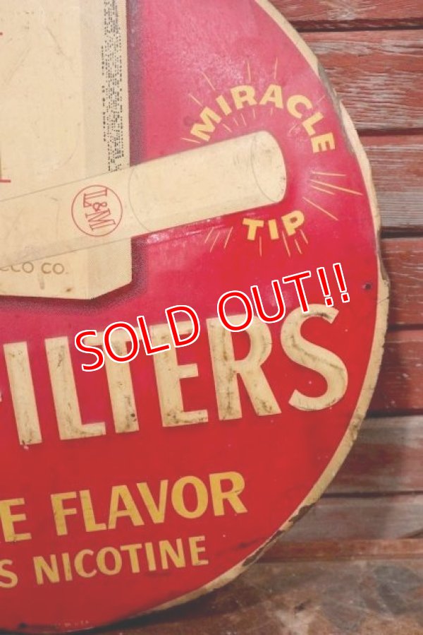 画像4: dp-190605-04 L&M Cigarette / 1950's Metal Sign