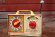 画像1: ct-200101-30 Fisher-Price Toys / Musical Box 1971 "Hickory Dickory Dock"