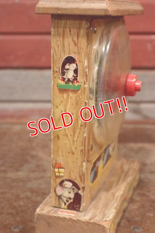 画像4: fp-111229-03 Fisher-Price Toys / Musical Box 1964 Tick-Tock Clock