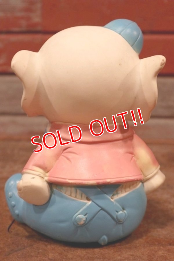 画像6: ct-191211-32 EDWARD MOBLEY / 1960's Elephant Squeaky Doll