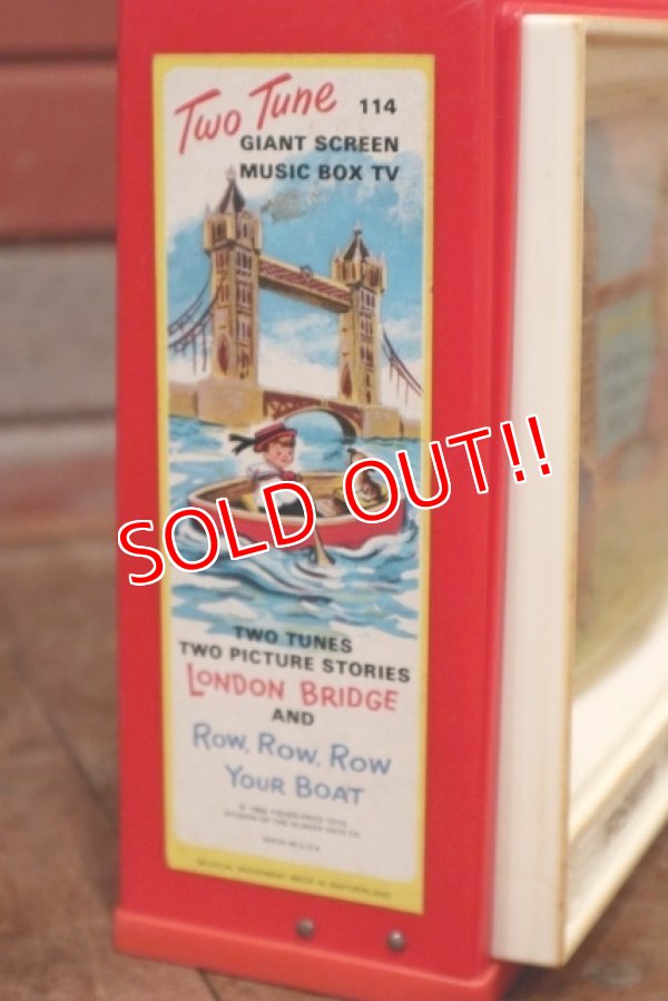 画像5: ct-200101-32 Fisher-Price Toys / 1966 Two Tunes Music Box TV
