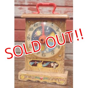 画像: fp-111229-03 Fisher-Price Toys / Musical Box 1964 Tick-Tock Clock