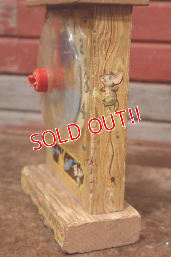 画像5: fp-111229-03 Fisher-Price Toys / Musical Box 1964 Tick-Tock Clock