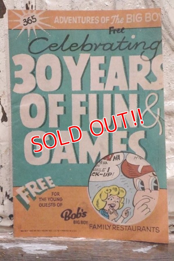 画像1: ct-171001-45 Adventure of BIG BOY / 1987 Comic #365