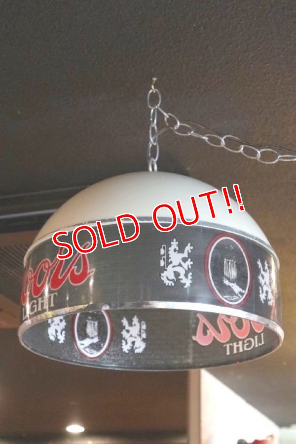 画像5: dp-200101-13 Coors LIGHT / 1980's Pool Lamp