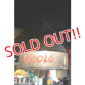 画像: dp-200101-13 Coors LIGHT / 1980's Pool Lamp