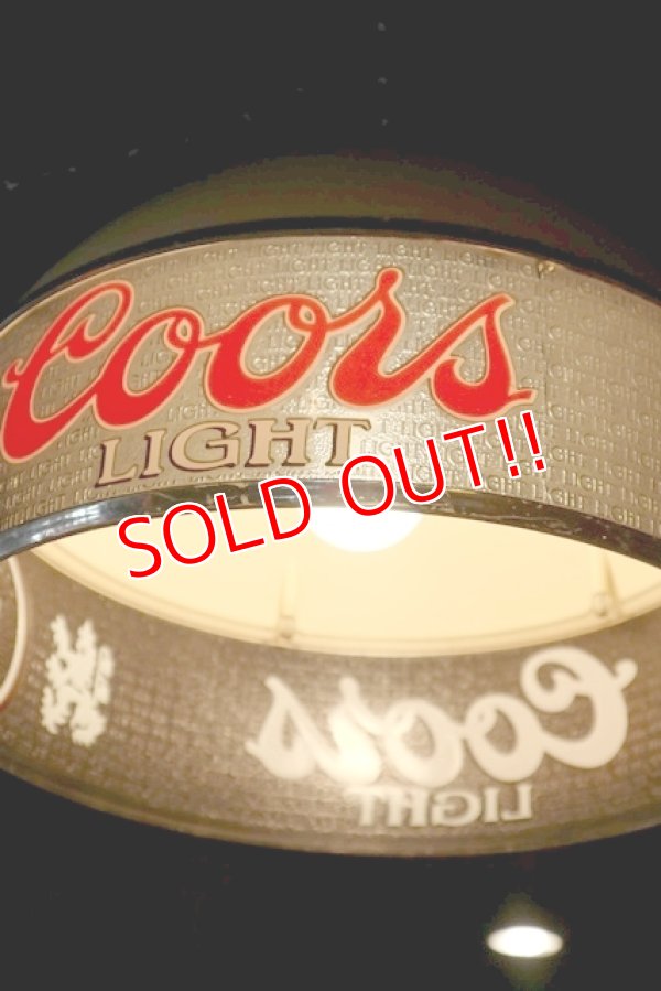 画像3: dp-200101-13 Coors LIGHT / 1980's Pool Lamp