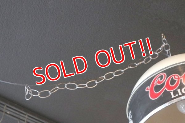 画像11: dp-200101-13 Coors LIGHT / 1980's Pool Lamp