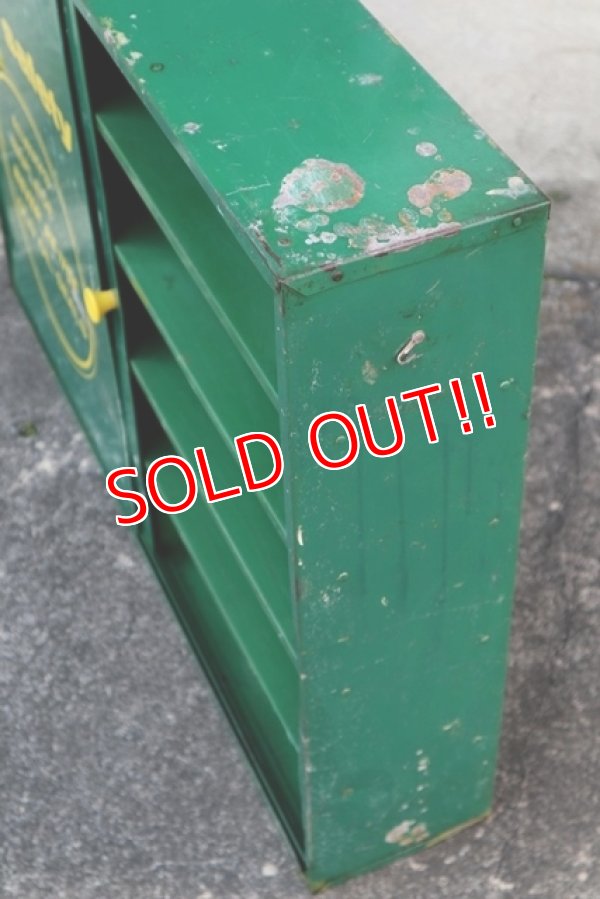 画像7: dp-200301-03 OIL SEALS / Vintage Metal Cabinet