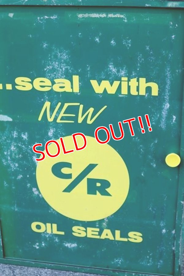 画像3: dp-200301-03 OIL SEALS / Vintage Metal Cabinet