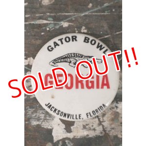画像: dp-200301-07 GATOR BOWL GEORGIA / Vintage College Pinback
