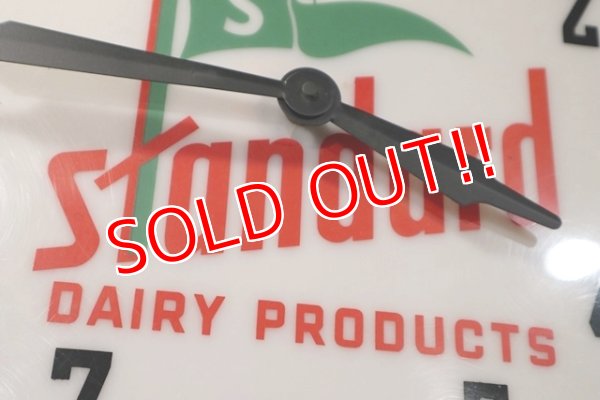 画像6: dp-200301-05 STANDARD Dairy Products / Vintage Light-Up Sign Clock