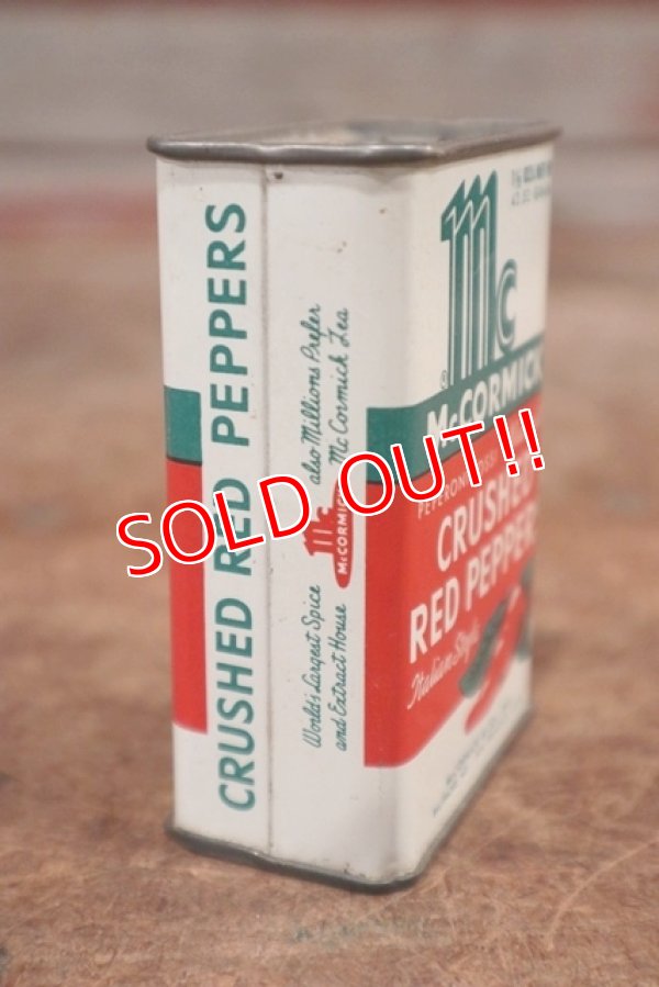 画像2: dp-200301-15 McCORMICK / Crushed Red Pepper Can