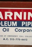 画像3: dp-200301-49 Mobil Oil Corporation / WARNING Sign