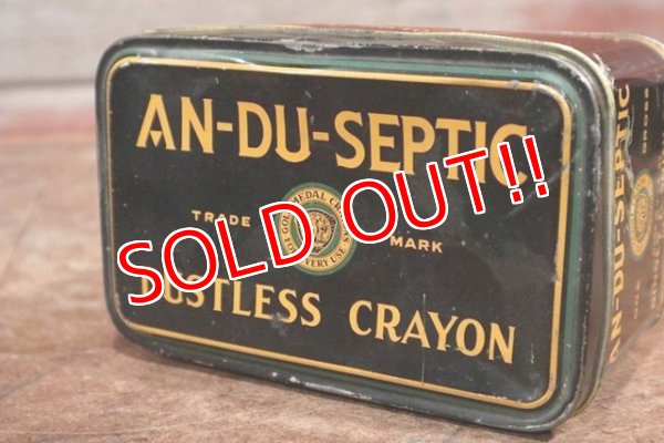 画像3: dp-200301-47 AN-DU-SEPTIC / 1940's Crayon Can