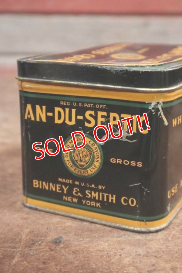 画像4: dp-200301-47 AN-DU-SEPTIC / 1940's Crayon Can
