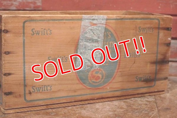 画像3: dp-200301-29 Swift's Canned Meats / Vintage Wood Box