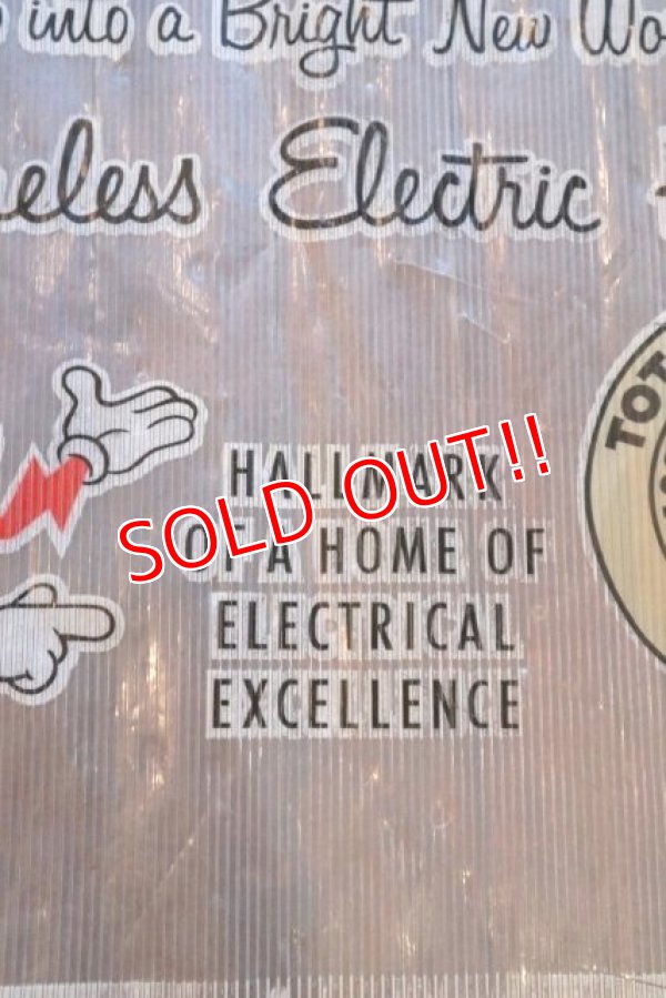 画像4: ct-200301-13 Reddy Kilowatt / 1960's-1970's Vinyl Banner
